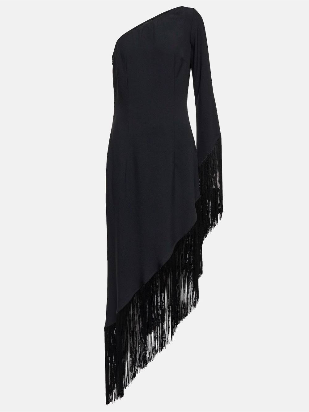 Taller Marmo
Aventador fringed one-shoulder midi dress